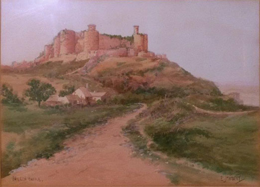 Harlech Castle By E J Maybery