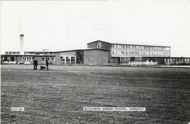 Secondary Modern School Caerleon nowadays known as Caerleon Comprehensive School