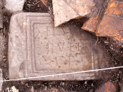 Inscribed stone