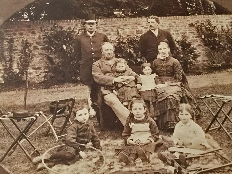 The Mansel Family, Broad Towers Caerleon