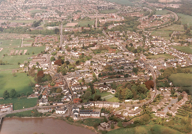 Aerial Photo of Caerleon