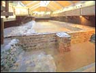 The Roman Legionary Baths, photo courtesy of CADW