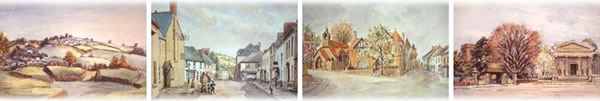 Views of Caerleon painted by Wilfred Wilson