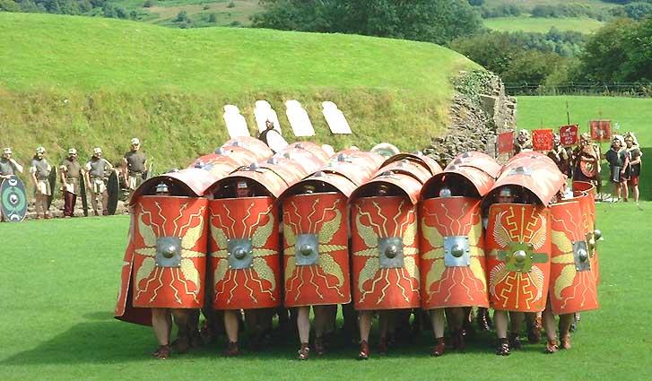 roman legionaries