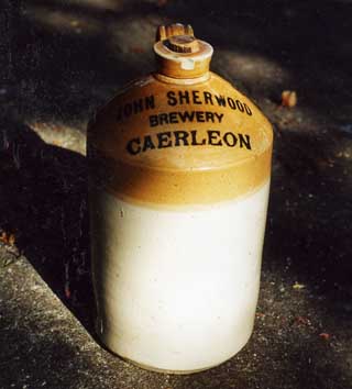 Stone Jar from the Hanbury Brewery Caerleon