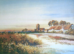 The Village Church by JE Hennah