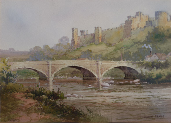 Maybery Artist Paintings and Sketches by Edgar James Maybery