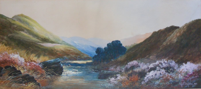 Maybery Artist Paintings and Sketches by Edgar James Maybery