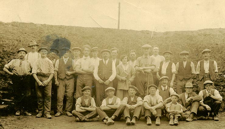 Caerleon Roman Amphitheatre Excavation Team 1927