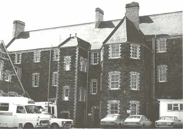 Rear view of Cambria House Caerleon