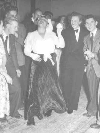 Cross dressing isn't new in Caerleon! Holidays at Home 1950s