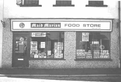 Maid Marian Food Store, Cross Street Caerleon.