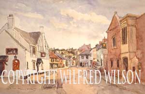 The Bull Inn and Priory in High Street Caerleon