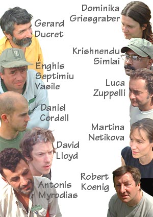 Sculptors at the 2005 Caerleon Sculpture Symposium