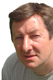 Robert Koenig at the 2005 Caerleon Sculpture symposium