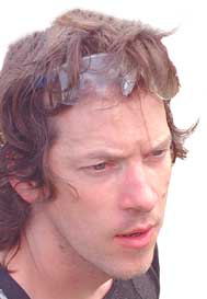 David Lloyd at the 2005 Caerleon Sculpture Symposium