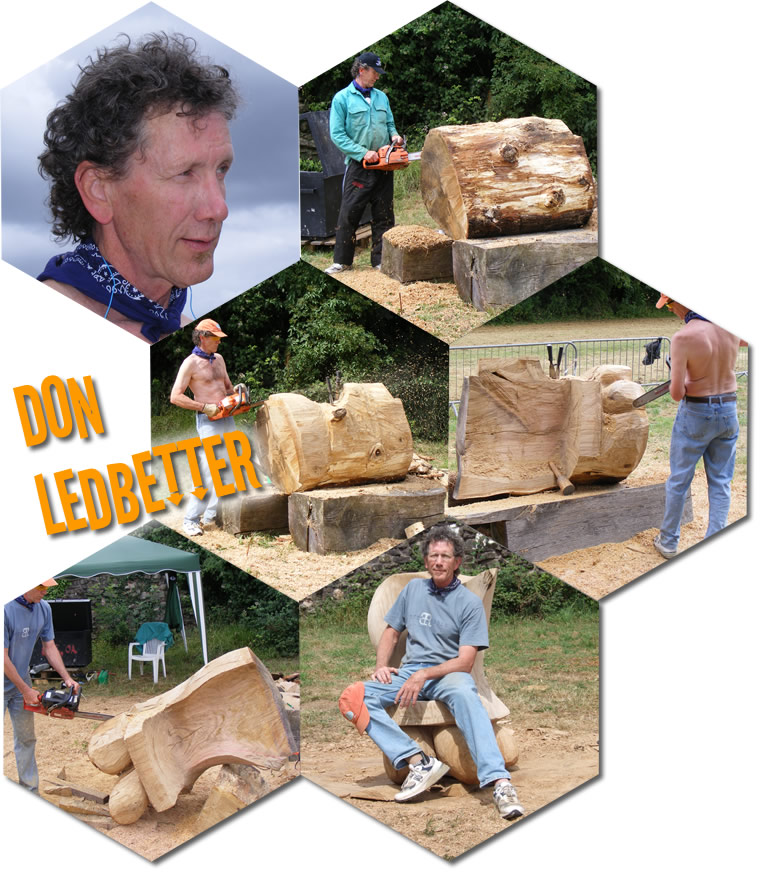Don Ledbetter Caerleon Arts Festival 2010 Sculpture Symposium