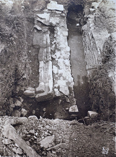 The Latrines, South Angle of Caerleon Roman Fortress