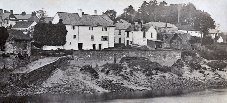 The Hanbury Arms, Caerleon. Photo by William Henry Thomas, around 1910.