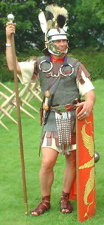An optio - next in command to a centurion