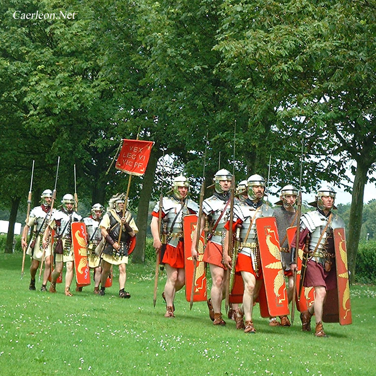 Roman Soldiers Reenactment