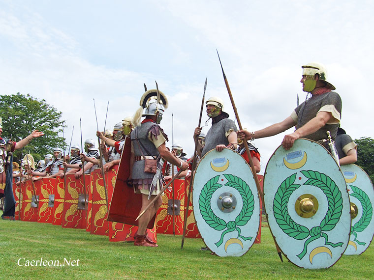 Roman Soldiers Reenactment