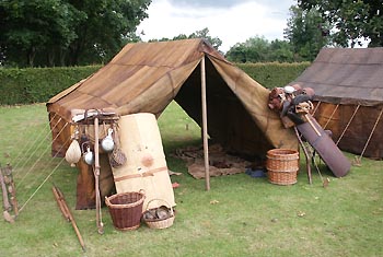 Roman goatskin tent