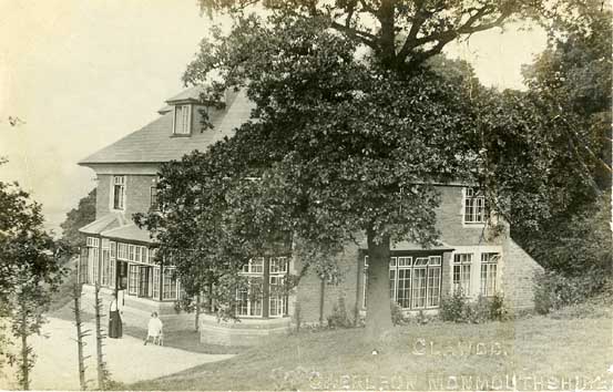 CLAWDD CAERLEON MONMOUTHSHIRE - Postcard postmarked December 24th 1907. 