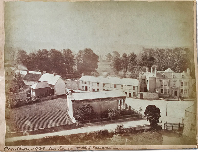 Broad Towers, High Street, Caerleon, 1883