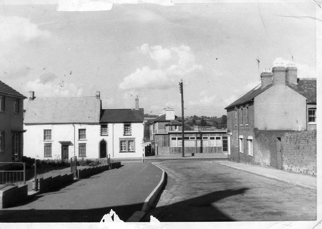 Backhall Street and Mill Street Caerleon.