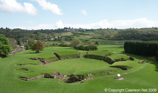 The Roman Amphitheatre Caerleon Wales